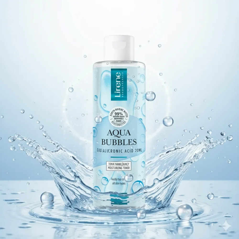 LIRENE AQUA BUBBLE EAU MICELLAIRE,200ML