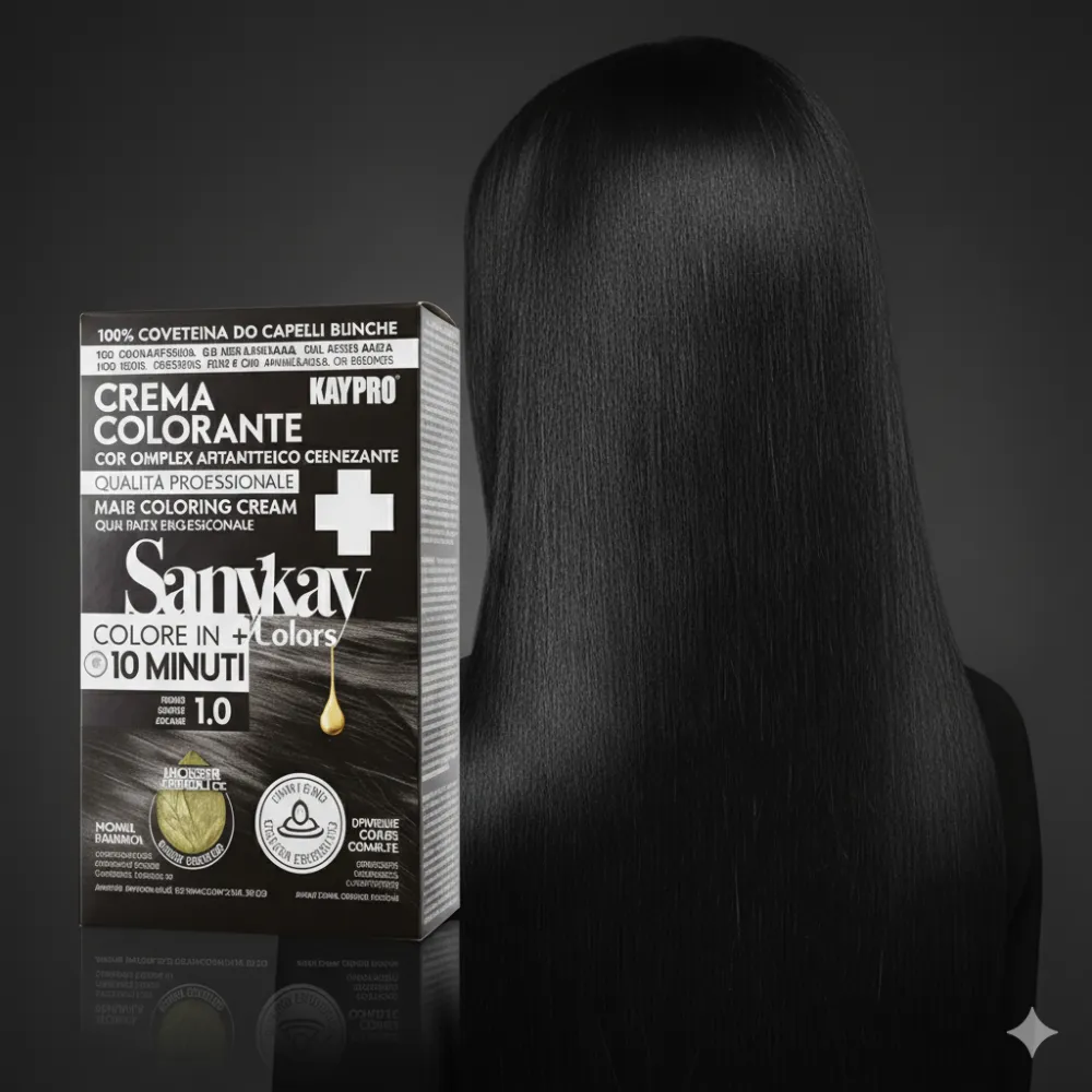 SanyKay Crème colorante express noir 1.0 60 ml