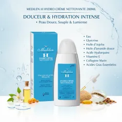 MEDILEN H HYDRO CREME NETTOYANTE 200ML