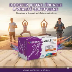 VITAWIN ADULTE PLUS 30 GELULES