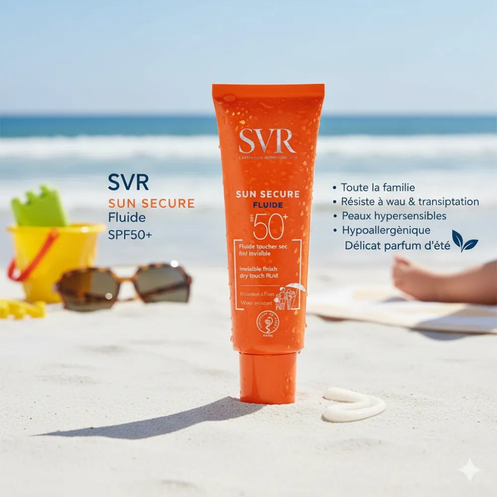 SVR SUN SECURE FLUIDE SPF50+ 50ML
