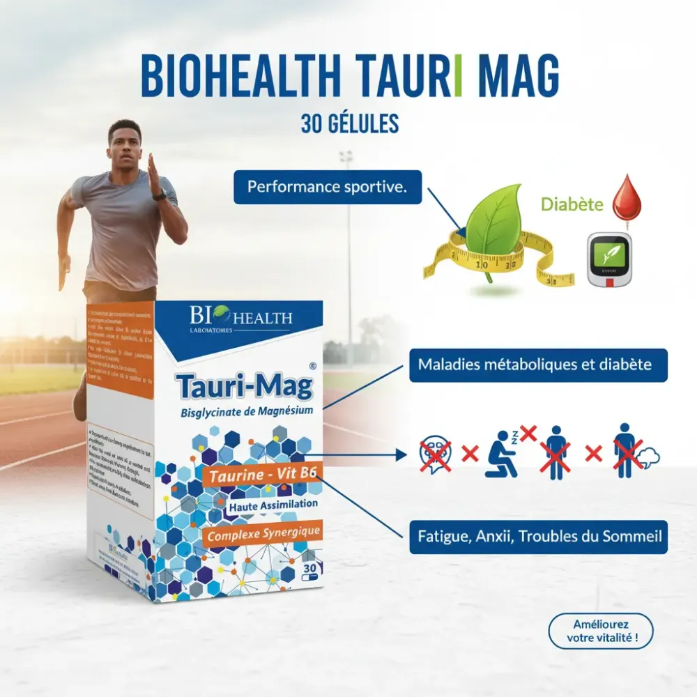 BIOHEALTH TAURI MAG 30 GELULES