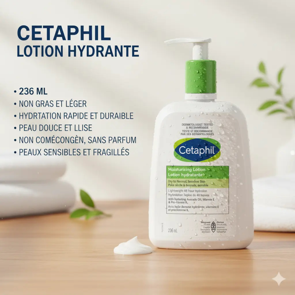 CETAPHIL LOTION HYDRATANTE 236 ML