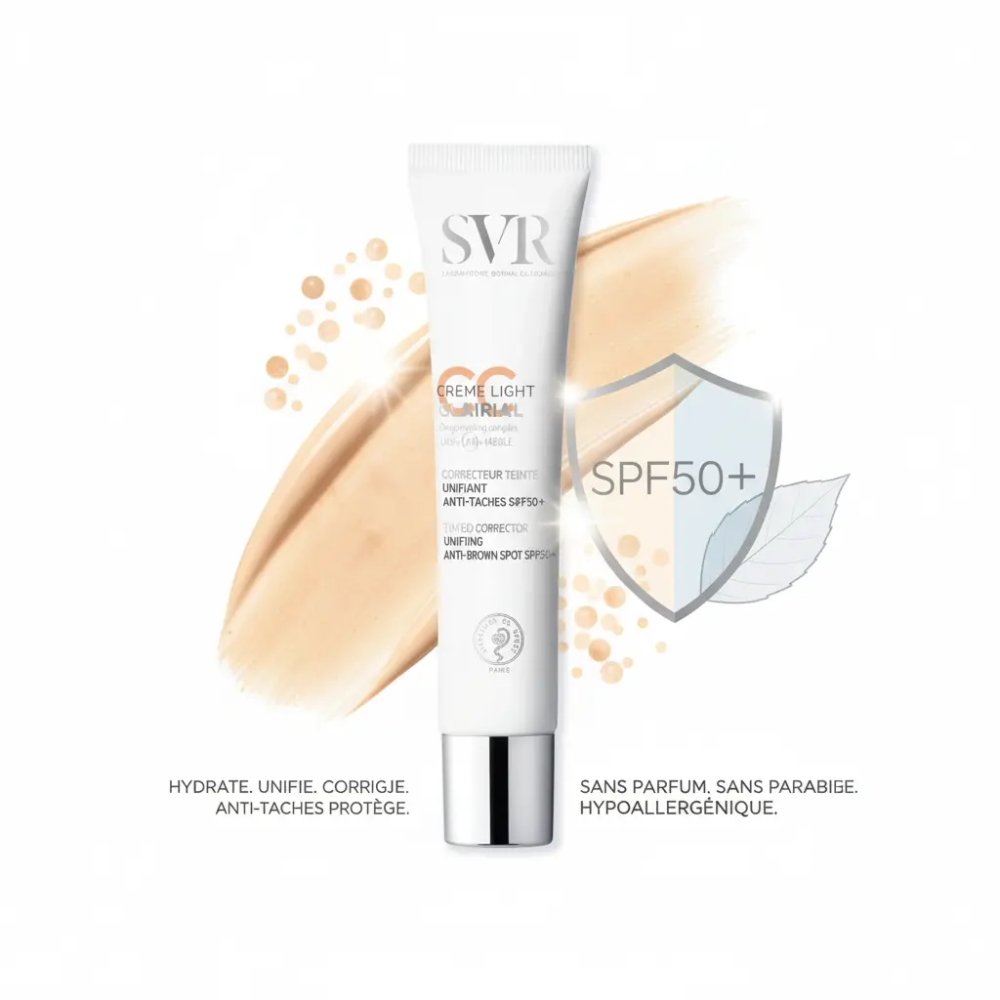 SVR CLAIRIAL CC CREME LIGHT SPF50 40ML