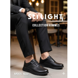 Chaussure orthopédique - Homme - Noir M905