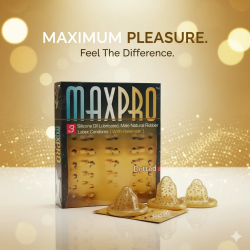 MAXPRO PRESERVATIF DOTTED B/3