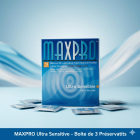 MAXPRO PRESERVATIF ultra sensitive B/3