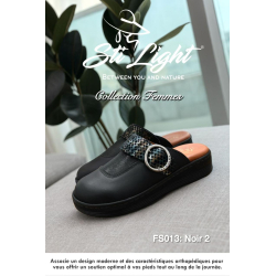 Sabot orthopédique - femme - noir2