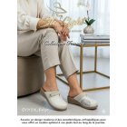 STI Sabot orthopédique - femme - beige hallux valgus
