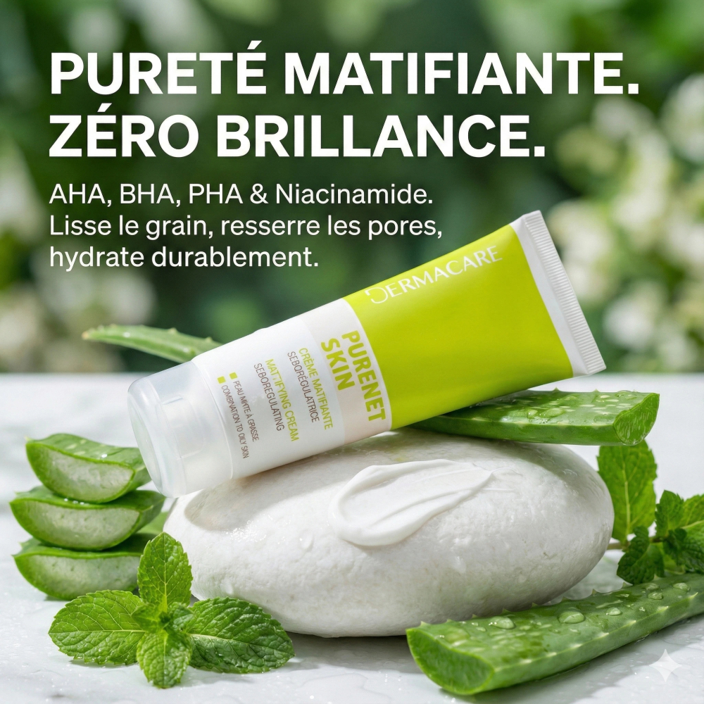 DERMACARE PURENET SKIN CREME MATIFIANTE SEBOREGULATRICE 40ML