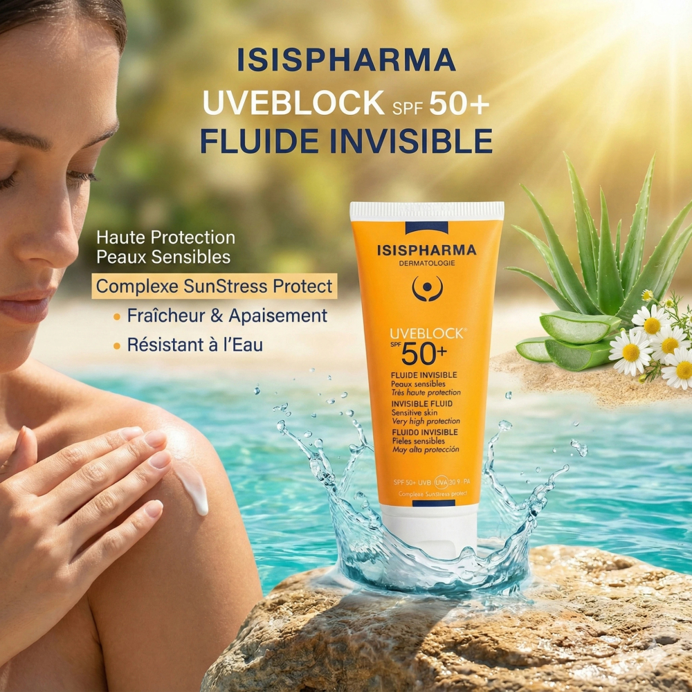 Isispharma Uveblock Fluide Invisible SPF50+ 40ml