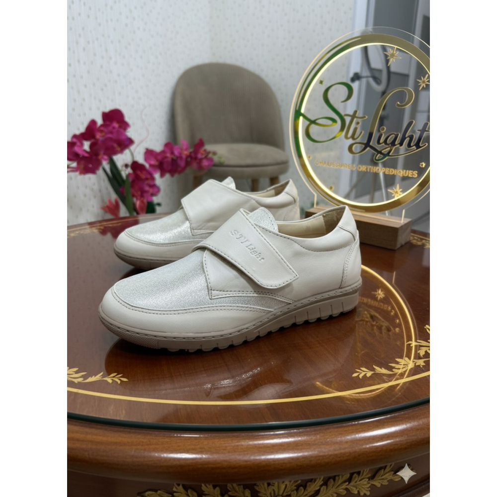 STI Chaussures Orthopédiques -BEIGE- B6
