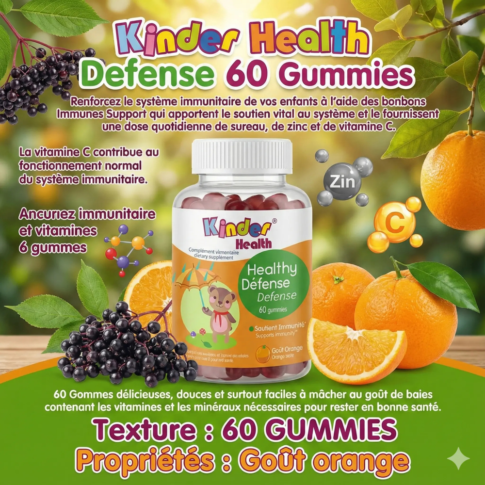 Kinder Health Defense 60 Gummies