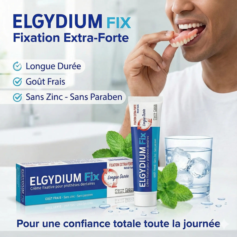 ELGYDIUM FIX CREME FIXATIVE EXTRA FORT 45G