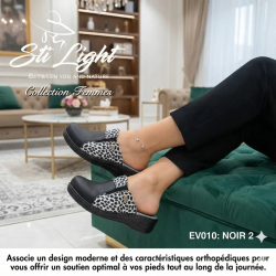 STI Sabot orthopédique - femme - Noir2 EV10