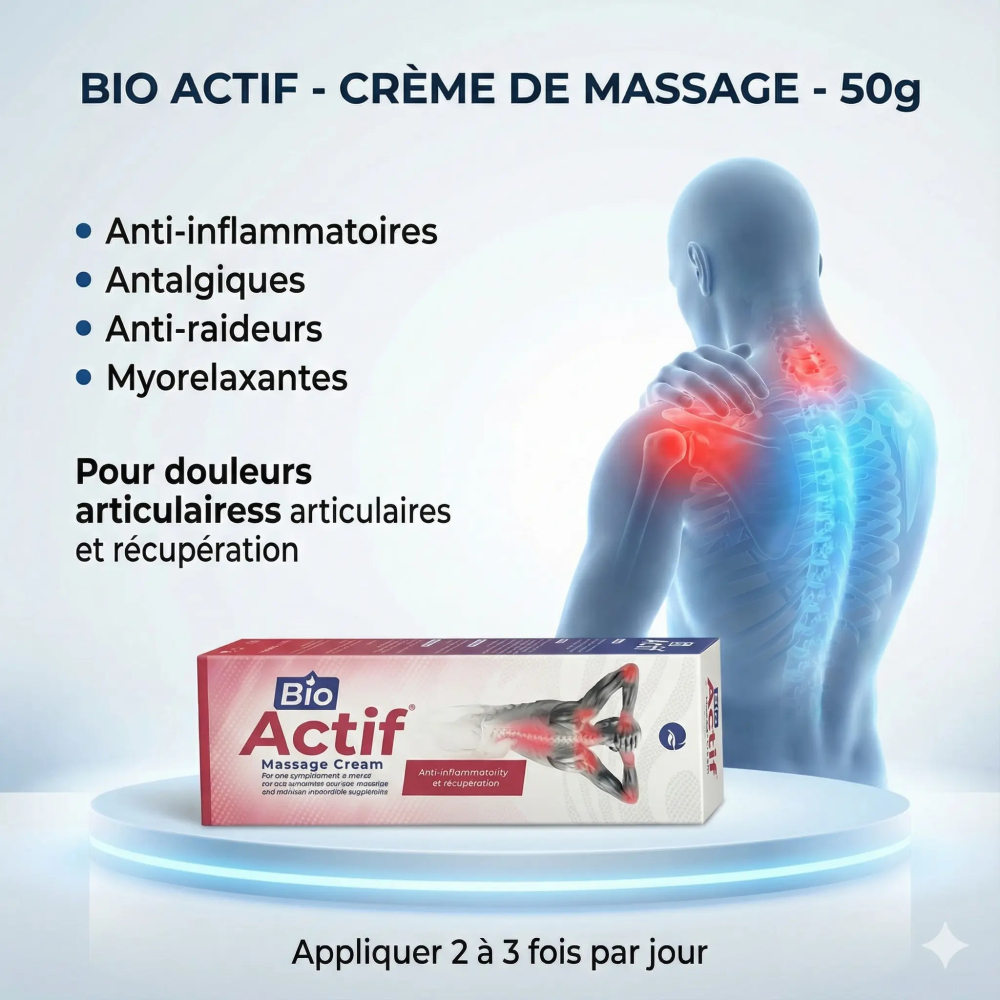 bio Actif - crème de massage - 50g