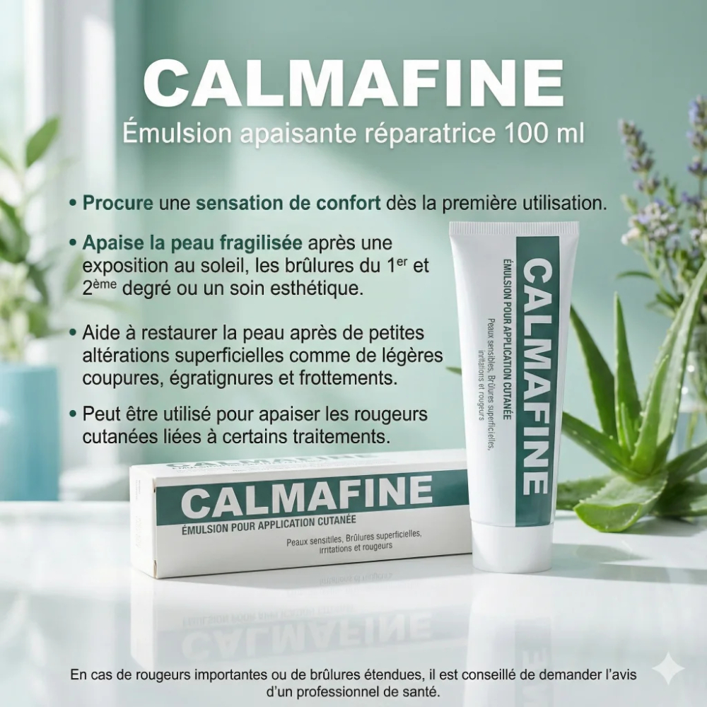 calmafine émulsion APAISANTE REPARATRICE 100 ml