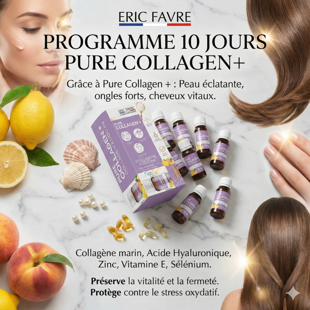 ERIC FAVRE PROGRAMME 10 JOURS PURE COLLAGEN+ 10*15ML