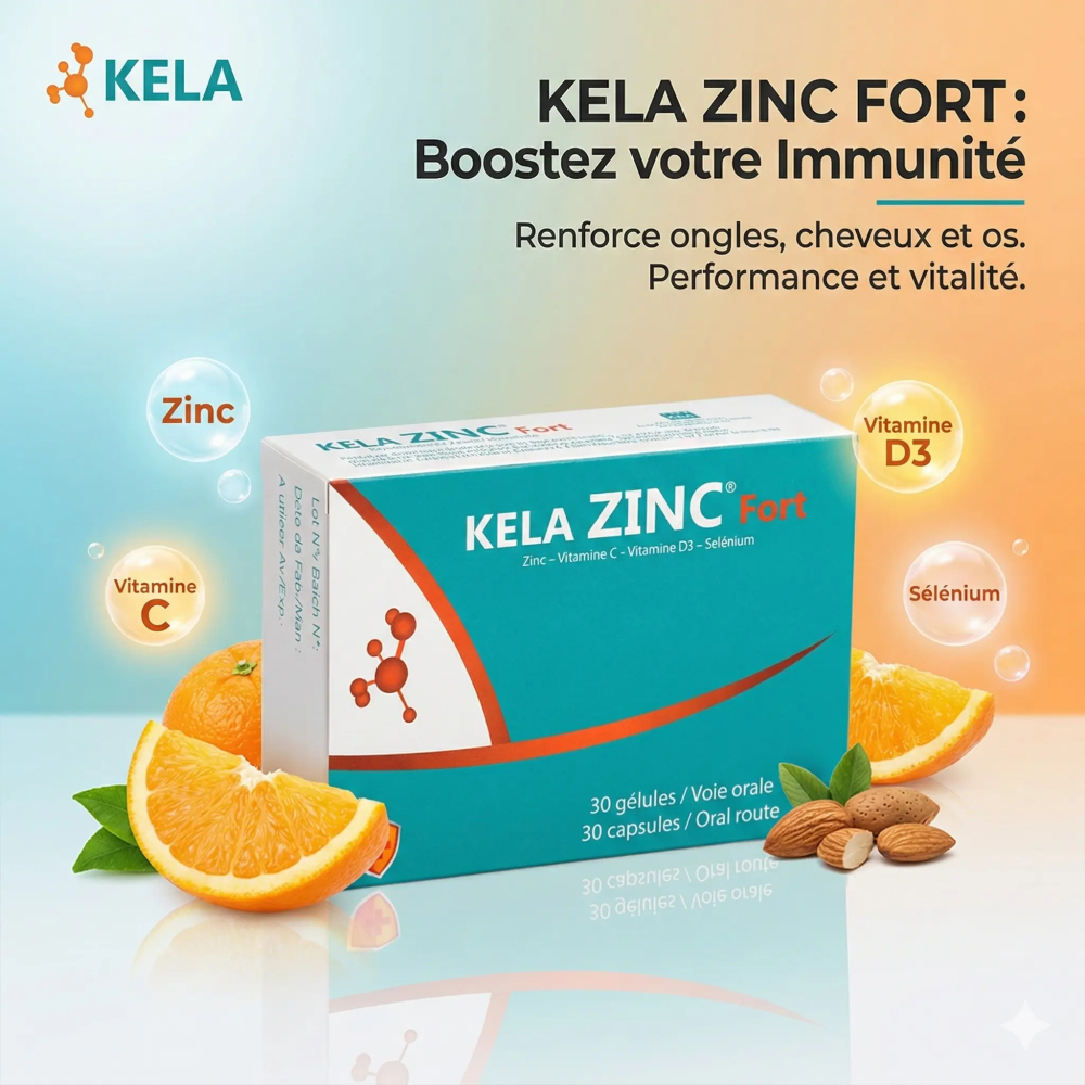 KELA ZINC FORT 30 Gelules