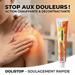 DOLISTOP Crème Chauffante Décontractante