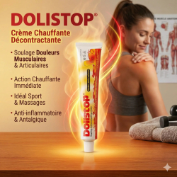 DOLISTOP Crème Chauffante Décontractante