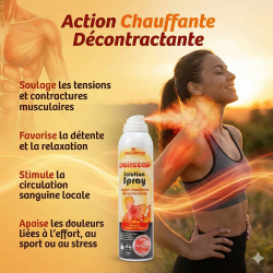 Dolistop solution spray à action chauffante