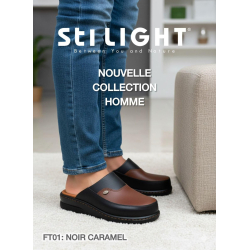 STI Sabot orthopédique - homme - Noir CARAMEL FT01