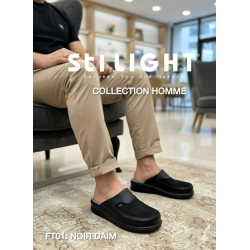 STI Sabot orthopédique - homme - Noir DAIM FT01