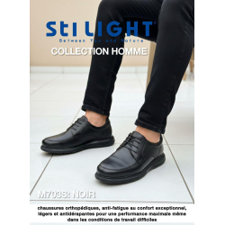 Chaussure orthopédique - Homme - Noir M703S