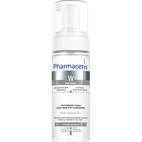 PHARMACERIS W PURI-ALBUCIN MOUSSE NETTOYANTE ECLAIRCISSANTE, 150ML