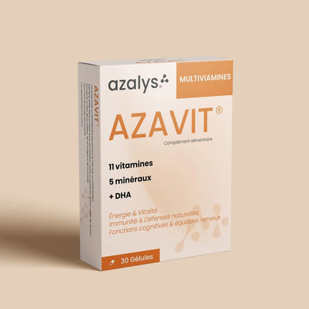AZALYS - AZAVIT MULTIVITAMINES 30 GELULES