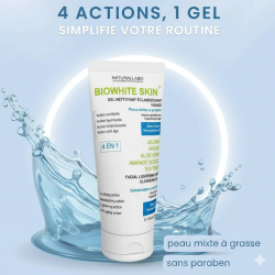 BIOWHITE SKIN GEL ECLAIRCISSANT 150ML