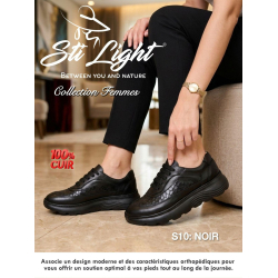 STI Chaussures Orthopédiques -noir S10