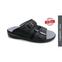 Claquette orthopédique - homme - Noir light022