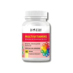 BIOHERBS - MULTIVITAMINS 60 GELULES