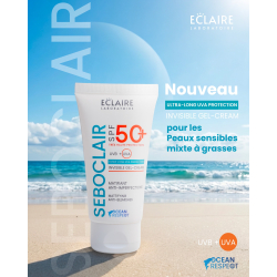 ECLAIRE SEBOCLAIR ECRAN INVISIBLE SPF50+ TB 50 ML