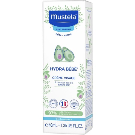 MUSTELA HYDRA BEBE CREME VISAGE 40ML